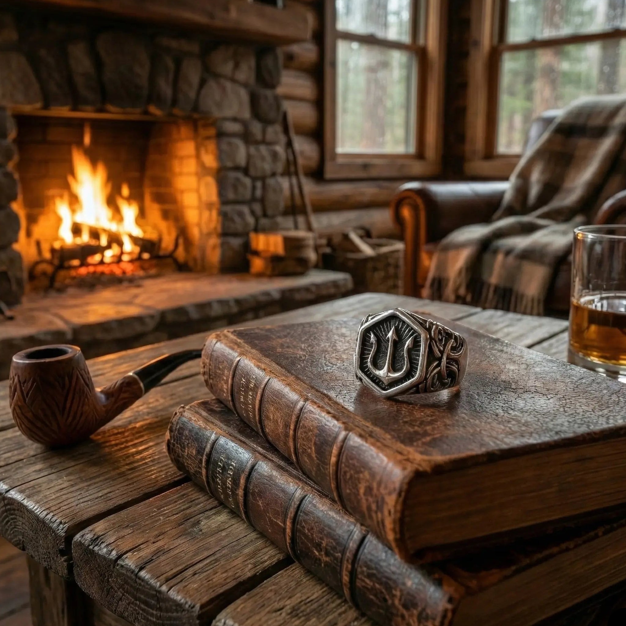 POSEIDON RING - SILVER