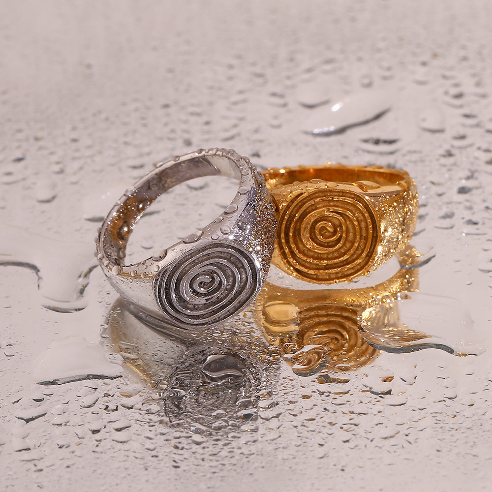SPIRAL RING - GOLD