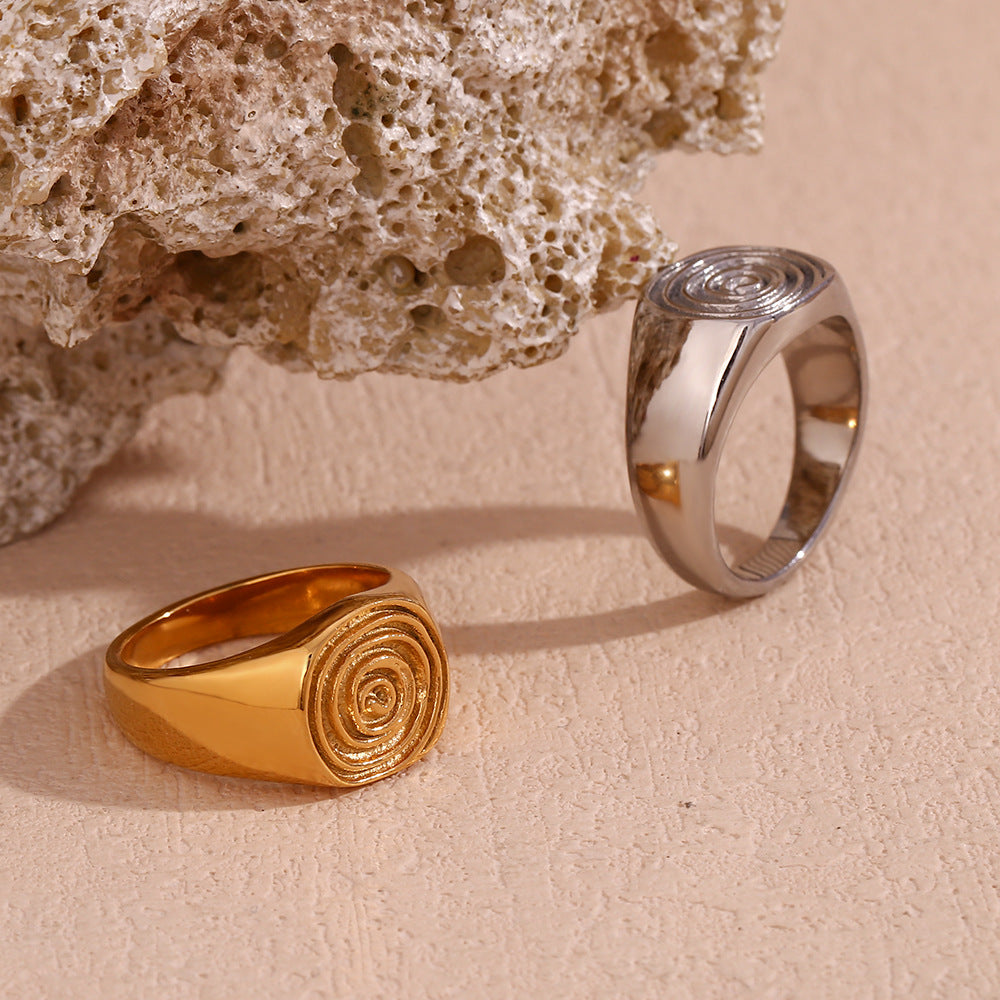 SPIRAL RING - GOLD