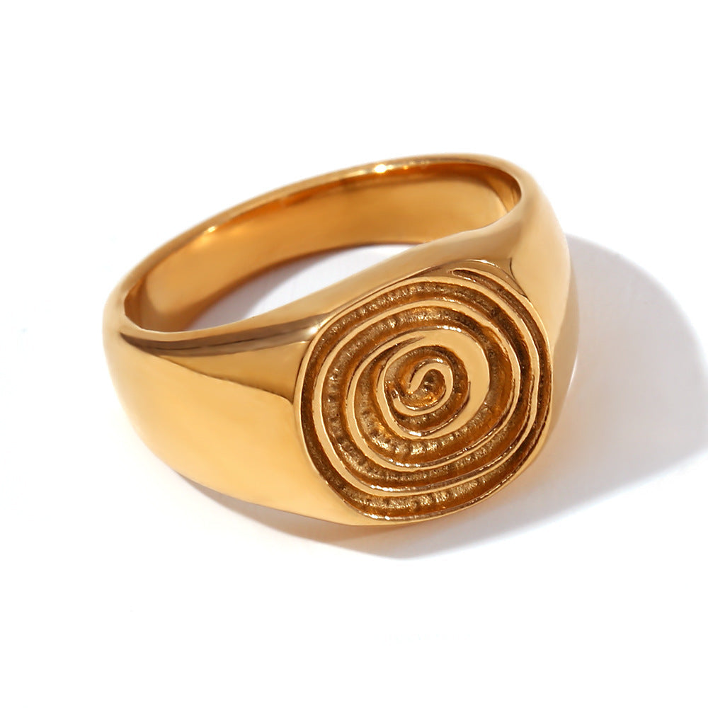SPIRAL RING - GOLD