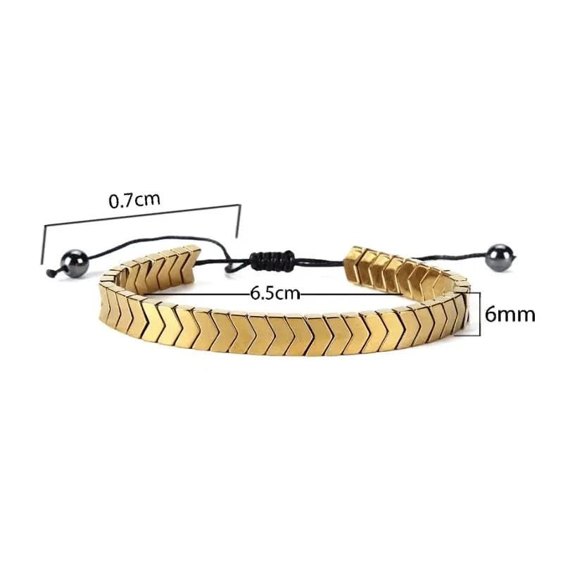 BRAIDED BRACELET - GOLD - Boujisphere