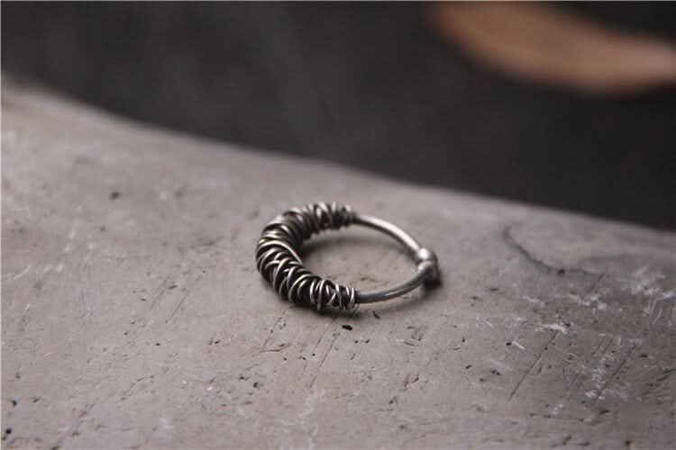 BRAIDED RING – SILVER - Boujisphere