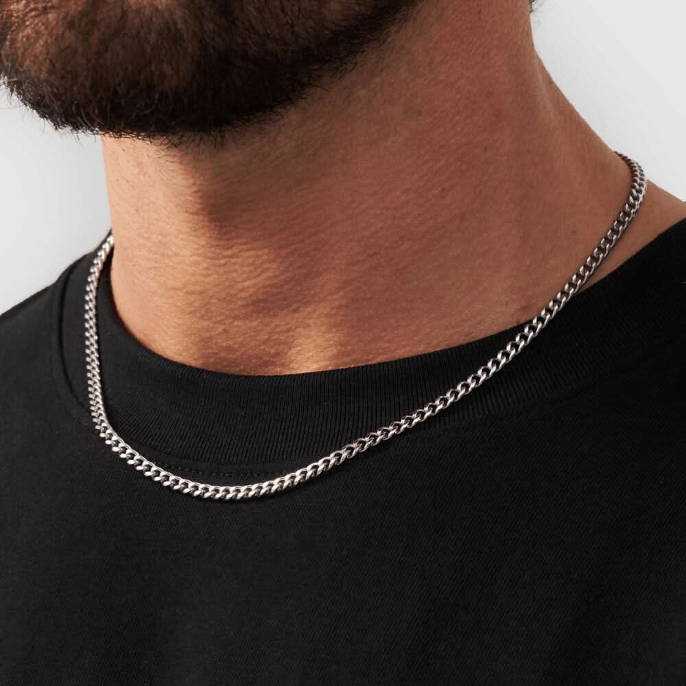CUBAN LINK CHAIN - SILVER - Boujisphere