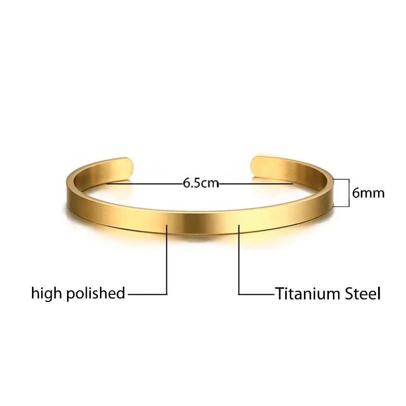 CUFF BRACELET - GOLD - Boujisphere