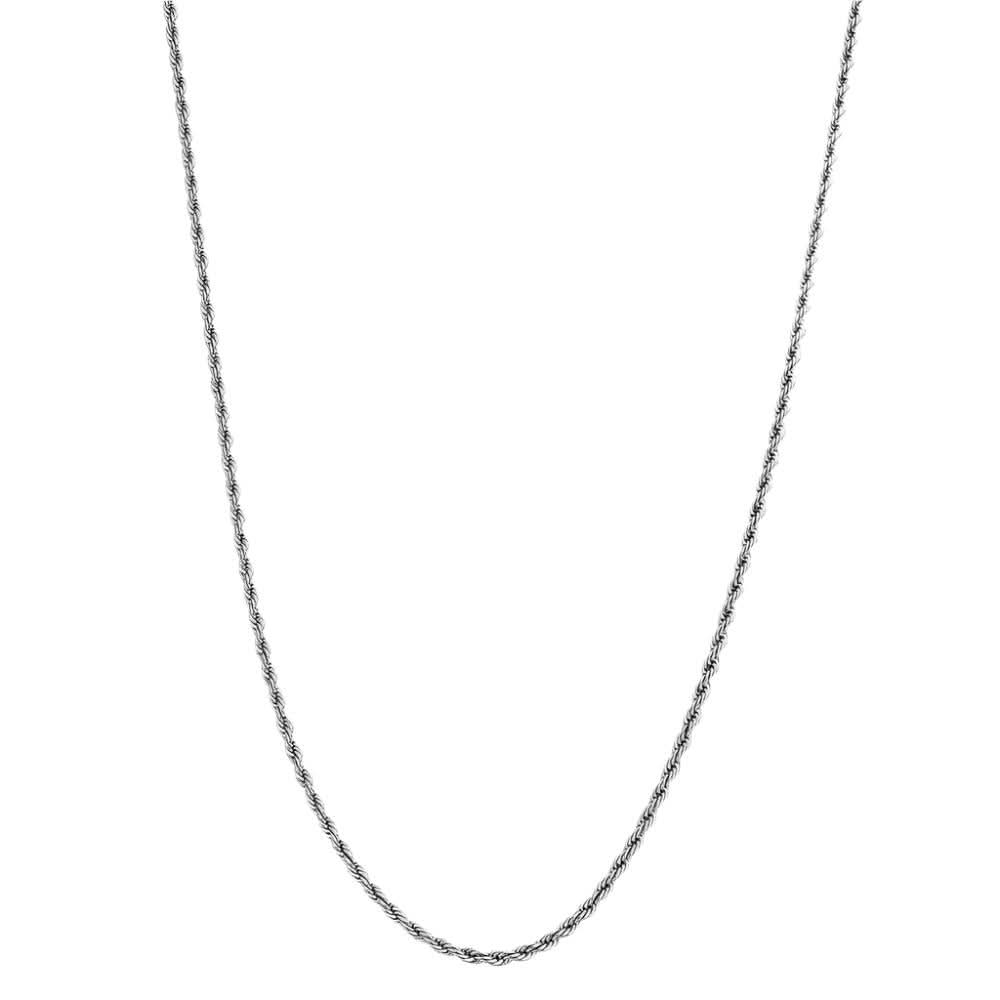 ROPE CHAIN - SILVER - Boujisphere