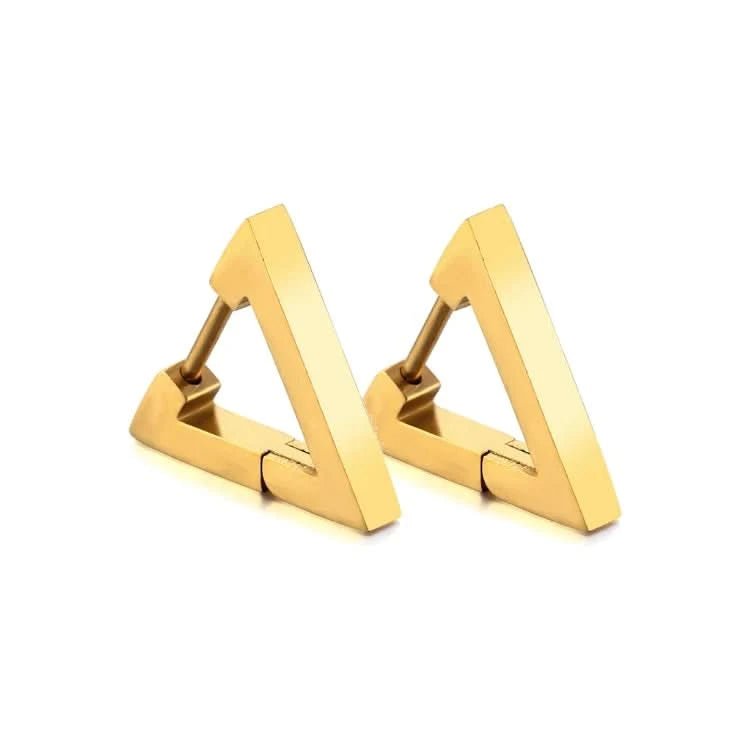TRIANGLE EARRING - GOLD - Boujisphere