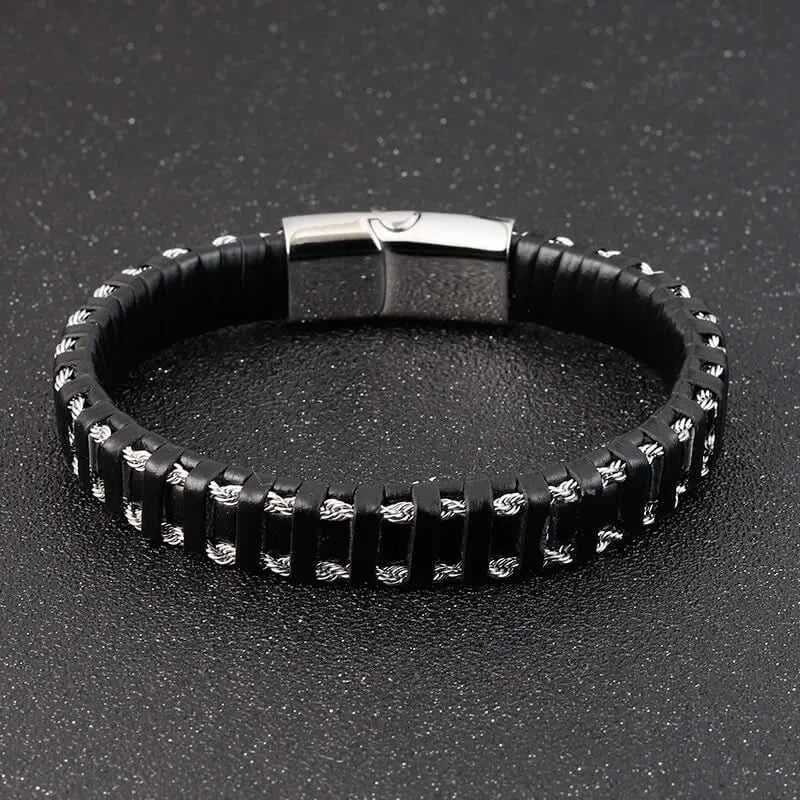 WOVEN BRACELET - BLACK - Boujisphere